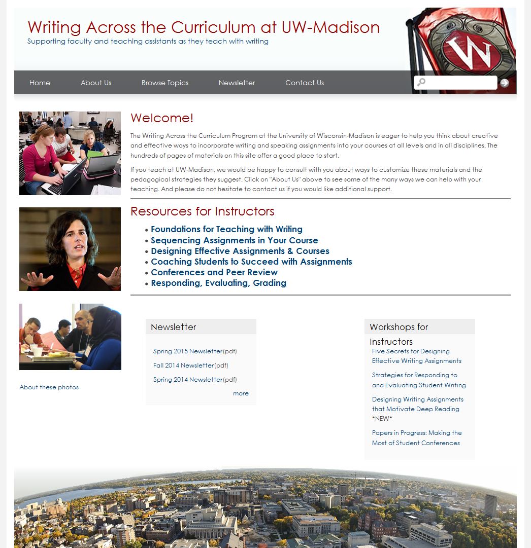 The Evolution Of UW-Madison’s Writing Center Online: A Wayback Look ...